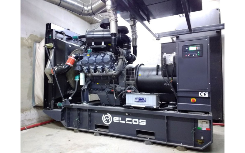 Дизель генератор Elcos GE.DZ.480/450.BF 400/230