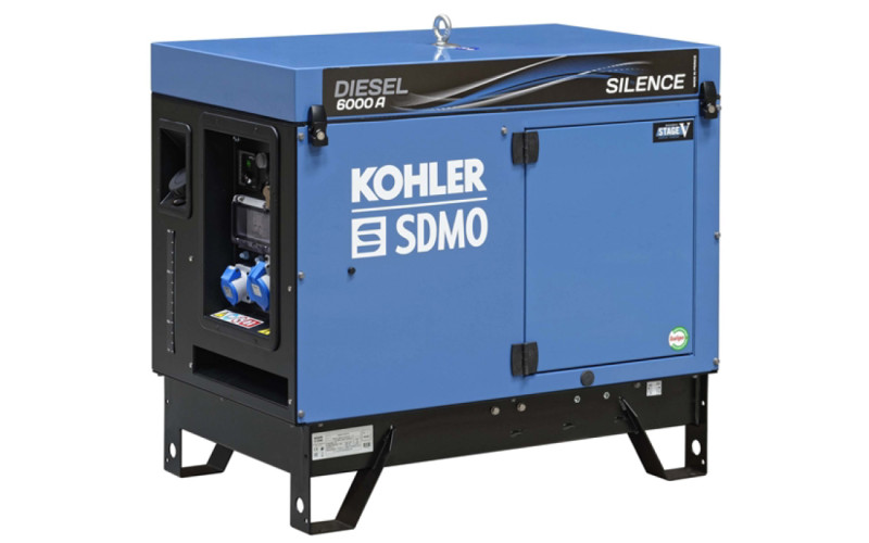 Портативный дизельный генератор SDMO DIESEL 6000E SILENCE C5