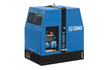 Портативный дизельный генератор SDMO SD 6000 TE XL auto