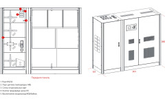 ИБП Makelsan Level UPS Series LU33800 ИБП Makelsan Level UPS Series LU33800