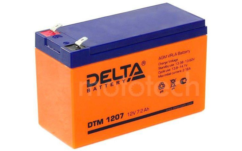 Аккумуляторная батарея Delta DTM 1207