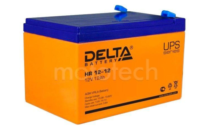 Аккумуляторная батарея Delta HRL 12-12