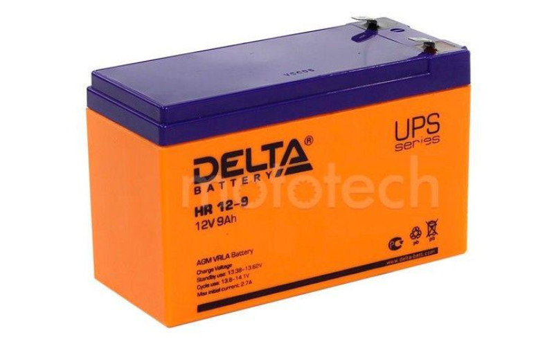 Аккумуляторная батарея Delta HR 12-9