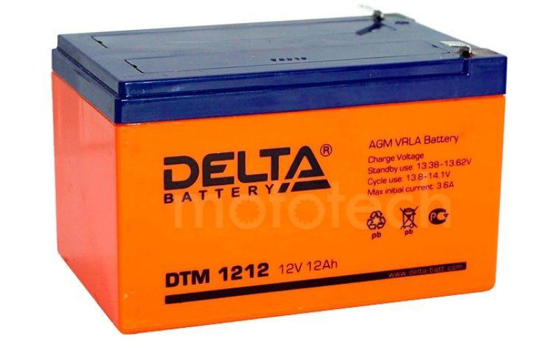 Аккумуляторная батарея Delta DTM 1212