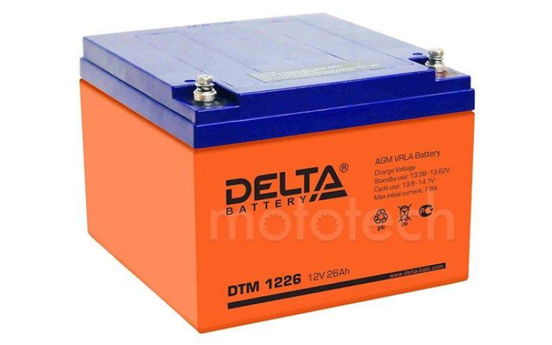 Аккумуляторная батарея Delta DTM 1226