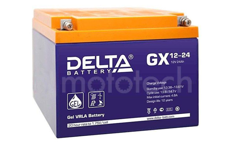Аккумуляторная батарея Delta GX 12-24