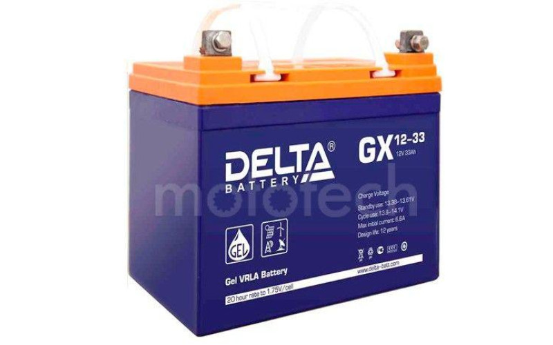 Аккумуляторная батарея Delta GX 12-33