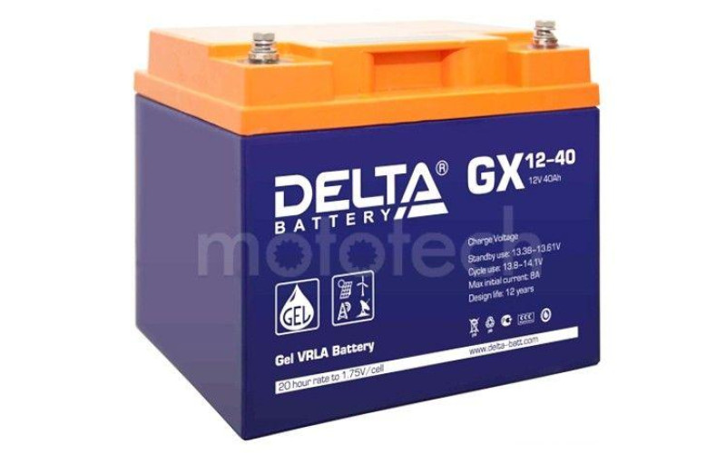 Аккумуляторная батарея Delta GX 12-40