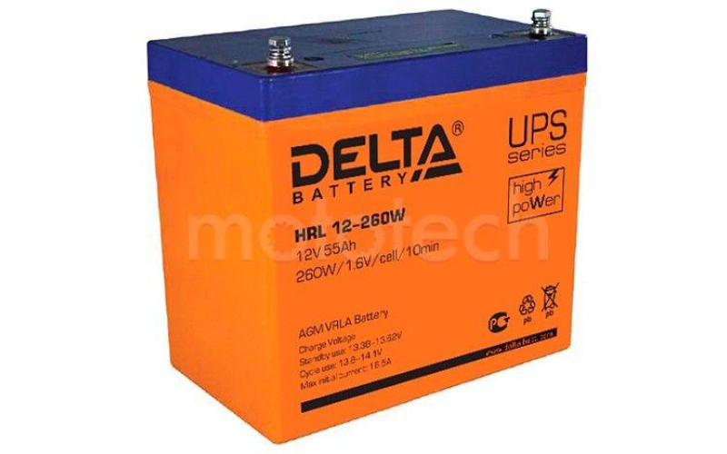 Аккумуляторная батарея Delta HRL 12-260 W