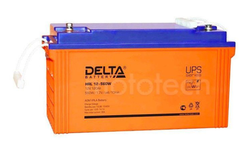 Аккумуляторная батарея Delta HRL 12-560 W