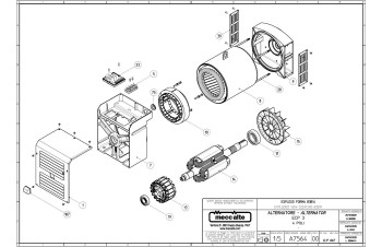 Генератор (альтернатор) Mecc Alte ECP3-2S/4