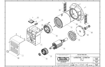 Генератор (альтернатор) Mecc Alte ECP3-2L/2